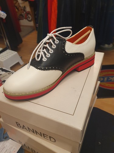 50er stil saddle shoes - 50er, damen