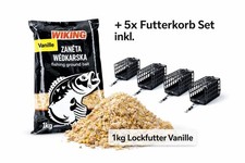 Lockfutter 1kg Vanille inkl 5x