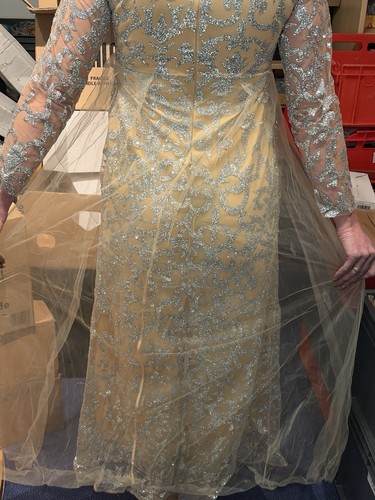 Elegantes abendkleid gold - elegantes,
