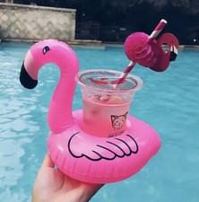2x Getränkehalter Flamingo