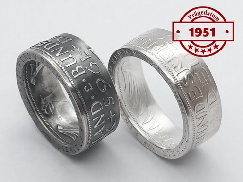 Münzring 1951 brd 5 - münzring, •