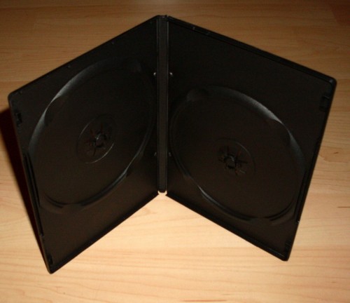 Dvd hüllen case slim 2fach - dvd,