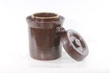 alter Steinguttopf Tontopf