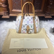 LOUIS VUITTON Handtasche Priscilla Monogramm Multicolor Weiß. Original Selten ?