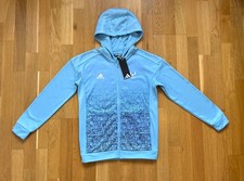 NEU: Hoodie ADIDAS Tech Fleece Jacke "MESSI" Aeroready Sportswear, Blau, Gr. 152