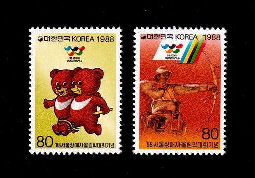 Korea 1988 paralympics seoul - korea,