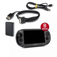 PS Vita Konsole Wifi + 3G Pch-1104 Black + Usb Ladekabel #54B
