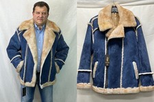 Real sheepskin shearling suede - sheepskin,
