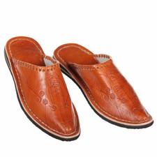 Marokkanische orientalische Lederschuhe Babouches Pantoffel Alibaba terra 38-46