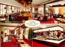Rottach-Egern Konditorei Cafe Weinstube Kanne Gastraeume Verkaufstheke