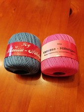 versch. Häkelgarn Baumwolle