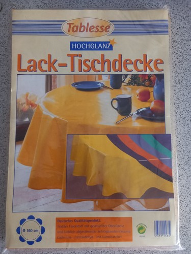 Tablesse lacktischdecke rund - lacktischdecke,