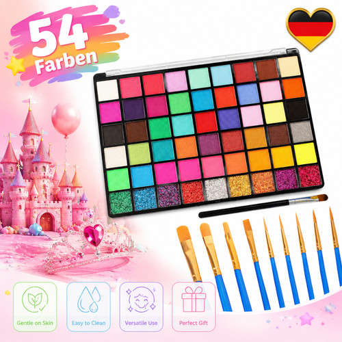 Farben kinderschminke set - farben,