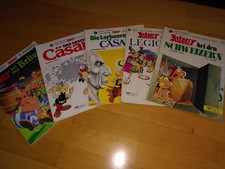 asterix und obelix comics, gut erhalten, 8 Stück