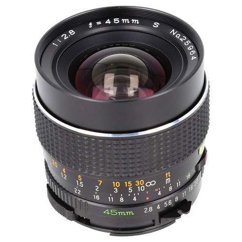 Mamiya sekor 45mm 8 s - 45mm, f2.8