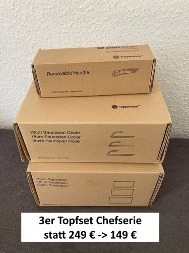 Tupperware chefserie kochtopf - tupperware,
