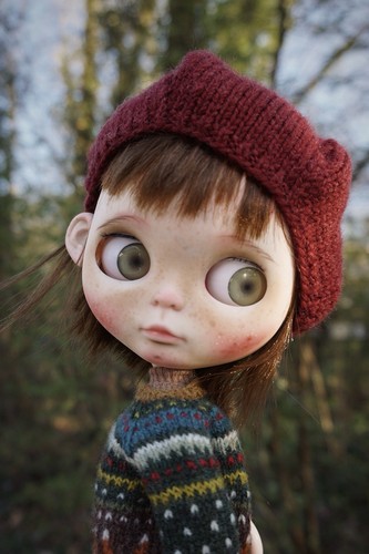Ooak custom blythe doll ohne - ooak,