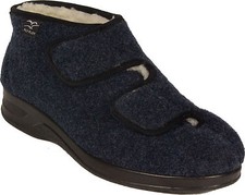 FLYFLOT Warme Hausschuhe Blau