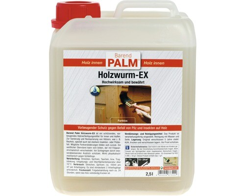 Barend palm holzwurm 75 - holzwurm-ex, 0,75