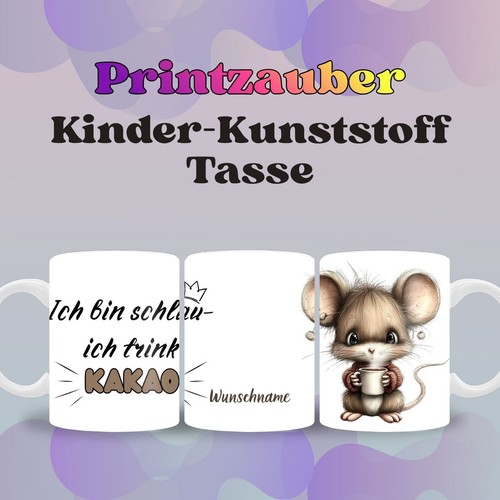 Kunststoff tasse kinder - kunststoff-tasse, kakao
