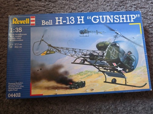 Revell 04402 bell h - revell, h-13