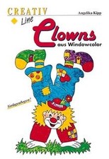 Clowns aus Windowcolor von