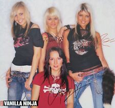 VANILLA NINJA - Autogrammkarte