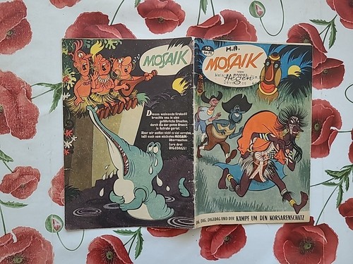 Mosaik hannes hegen - mosaik, digedags