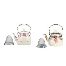 Emaille-Teekessel, 3,3 l, Vintage-Wasserkocher für Restaurant, Haushalt,