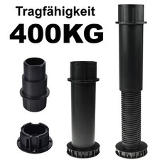 400kg Stützfuß Stützfuße Bettfuß Bettfüße Möbelfuß Möbelfüße Boxspringbett Füße 