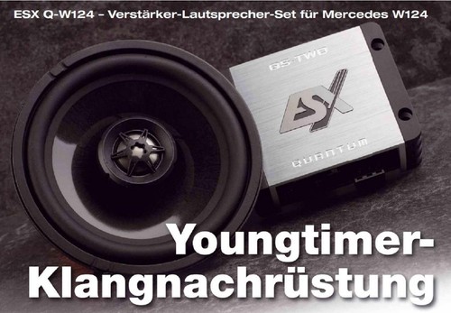 Esx w124 verstärker - q-w124,