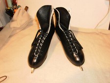  Eiskunstlauf Schlittschuhe, Junge-Herren Gr.40, 25,5 cm, 2 x Leder Sehr Gut!/56