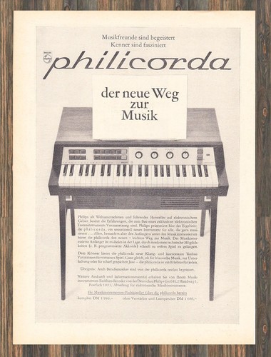 Philips philicorda reklame - -,