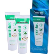 Emmi-dent Ultraschall-Zahncreme fresh 2er Pack Zahnpasta Doppelpack  