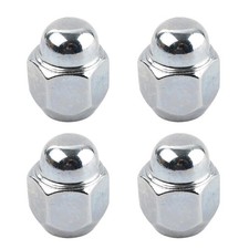 Radmuttern M12x125 Chrom für