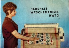 DDR Textima Wäschemangel HWT