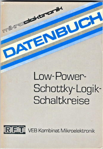 Mikroelektronik datenbuch - mikroelektronik,