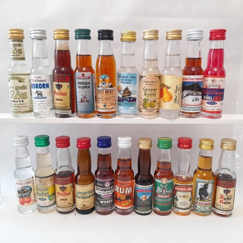 Miniatur schnapsflaschen - miniatur,