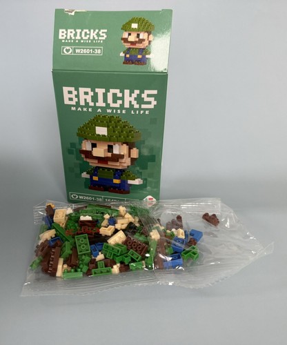 Bricks grüner klempner luigi - bricks,