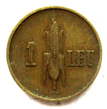 Rumänien  1 Leu 1938 Mais
