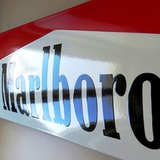 MARLBORO = Altes Emailschild