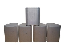 5 Mini-Lautsprecher Boxen Speaker System Heimkino Lautsprechersystem Silber 5W 