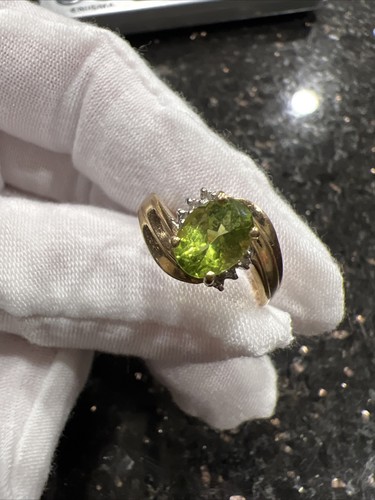Sanuk 14k gelbgold peridot - sanuk,