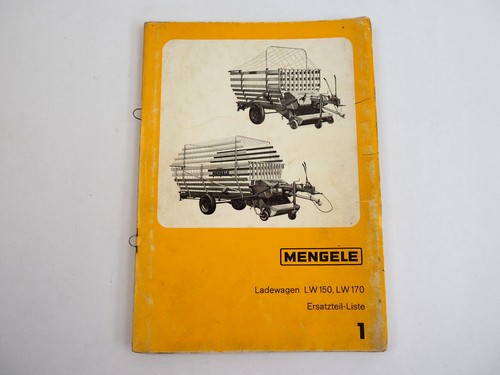 Mengele lw150 lw170 ladewagen - lw150,