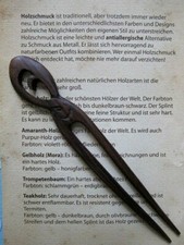 HAARPFEIL Haarstab Brieföffner Larp Mittelalter "Ranke" echt HOLZ handgeschnitzt