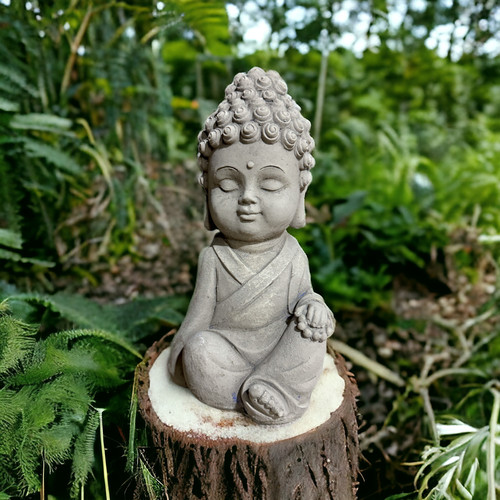 Liebenswerter gartenmönch - gartenmönch,