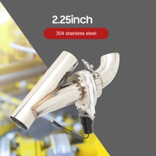 Elektrisch Klappenauspuff 2.25''/57MM Auspuffklappe Fernbedienung Satz