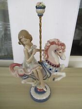 LLADRÓ Mädchen auf Karussell