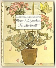 Altes Kinderbuch Blumen am