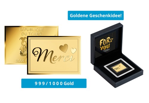 Goldmünze motiv merci - goldmünze,